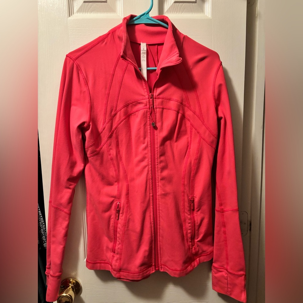 Women's define jacket - hot pink